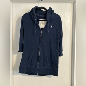 Abercrombie & Fitch | Classic Navy Hoodie | Size Large
